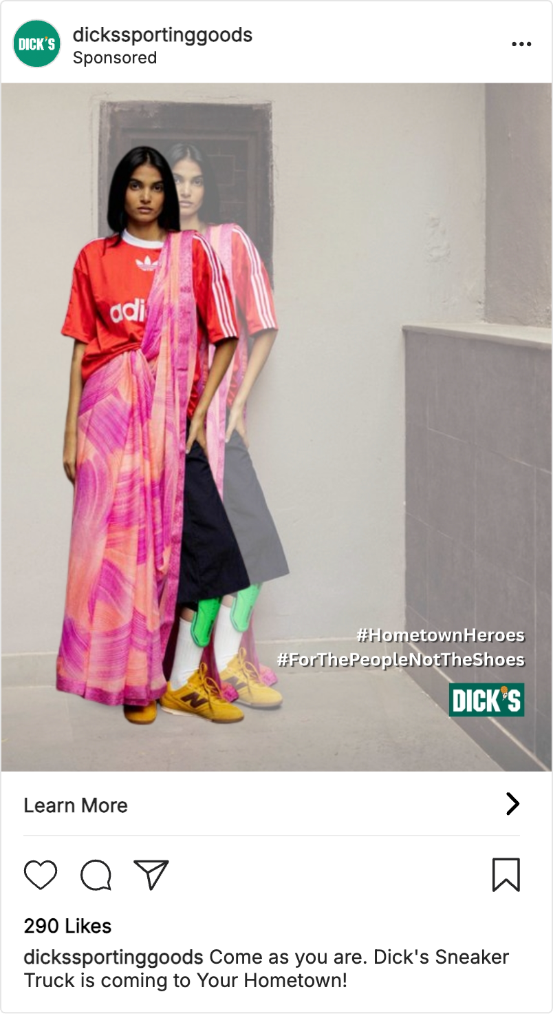 DICK'S Sneaker Truck Campaign Visual 3